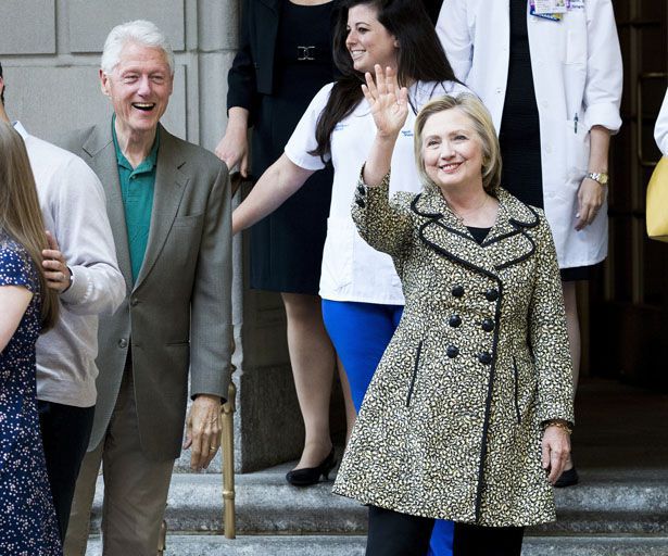 Hillary Clinton am Broadway: "Wir lieben Dich"