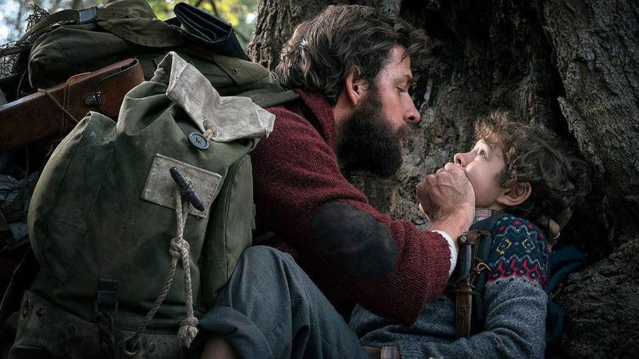 Emily Blunt und Gatte John Krasinski im Flüster-Thriller "A Quiet Place"