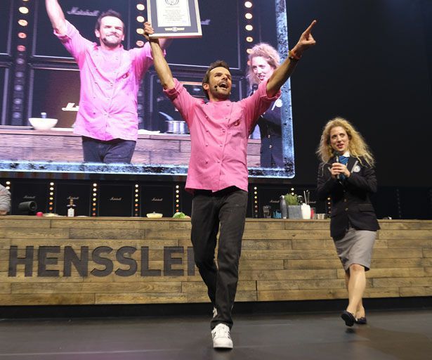 Steffen Henssler hat einen neuen Weltrekord