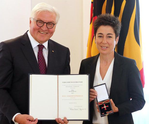 Dunja Hayali beim Bundespräsidenten: Was war denn da los?