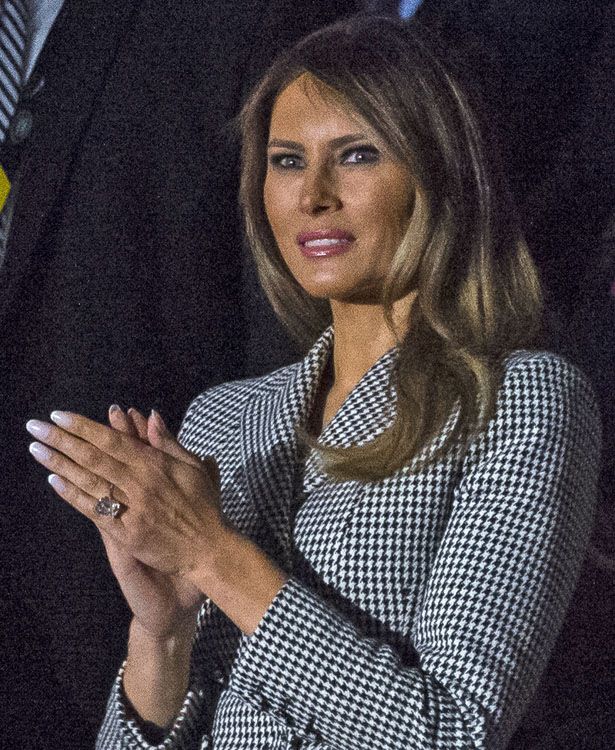 Melania Trump im Krankenhaus