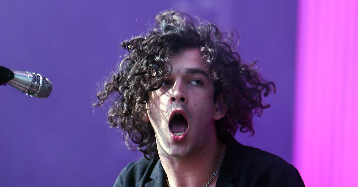 Kultband "The 1975": Matty Healy nahm Song dem Herrn Papa auf