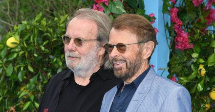 Die ABBA-Herren bringen Pippi Langstrumpf in den Zirkus