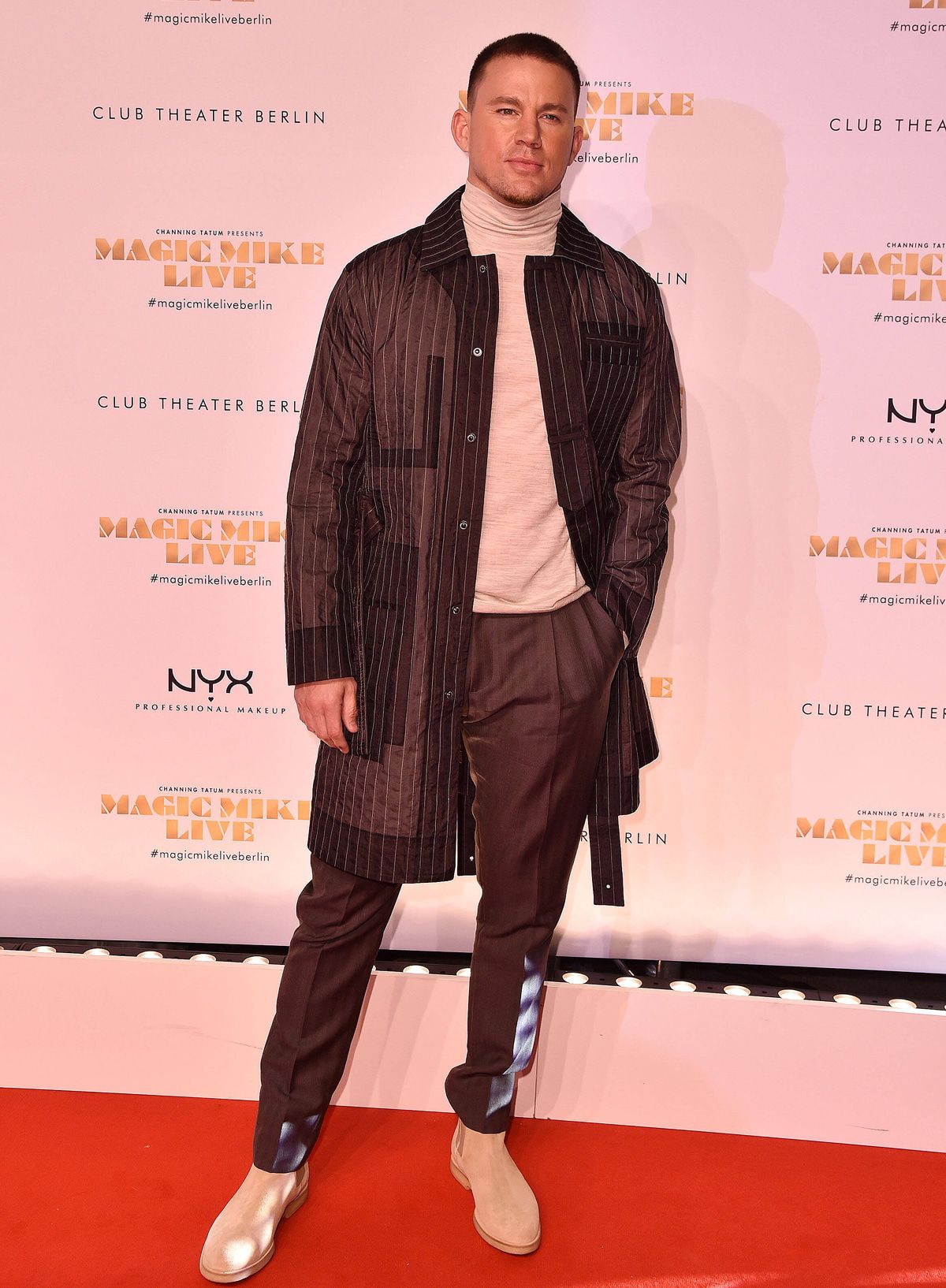 Channing Tatum bei der Berliner Premiere seiner Strippershow: Erste Bilder