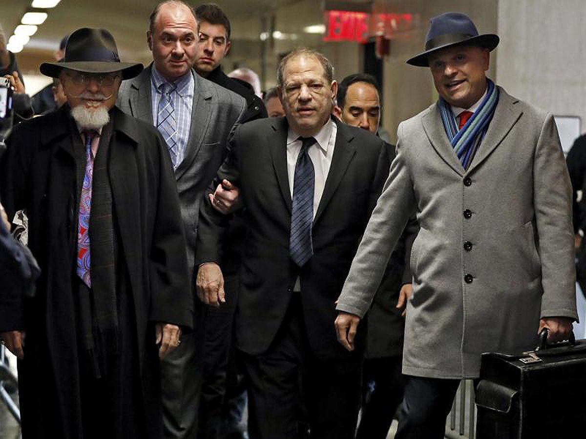 Harvey Weinstein als aschfahler Greis vor Gericht