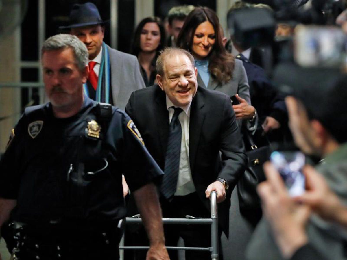 Harvey Weinstein als aschfahler Greis vor Gericht