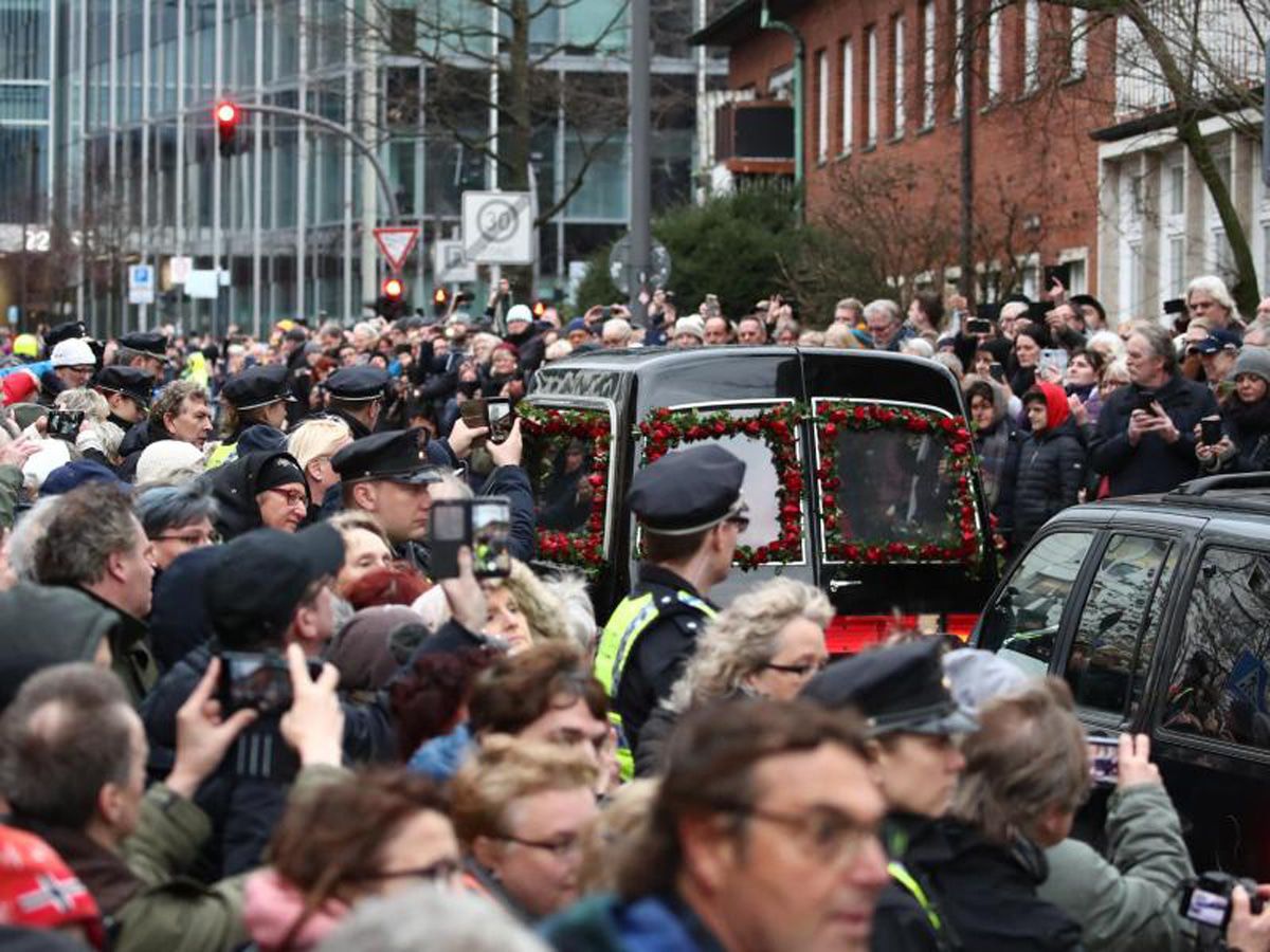 Trauerfeier für Jan Fedder wie ein Staatsakt - die Bilder!