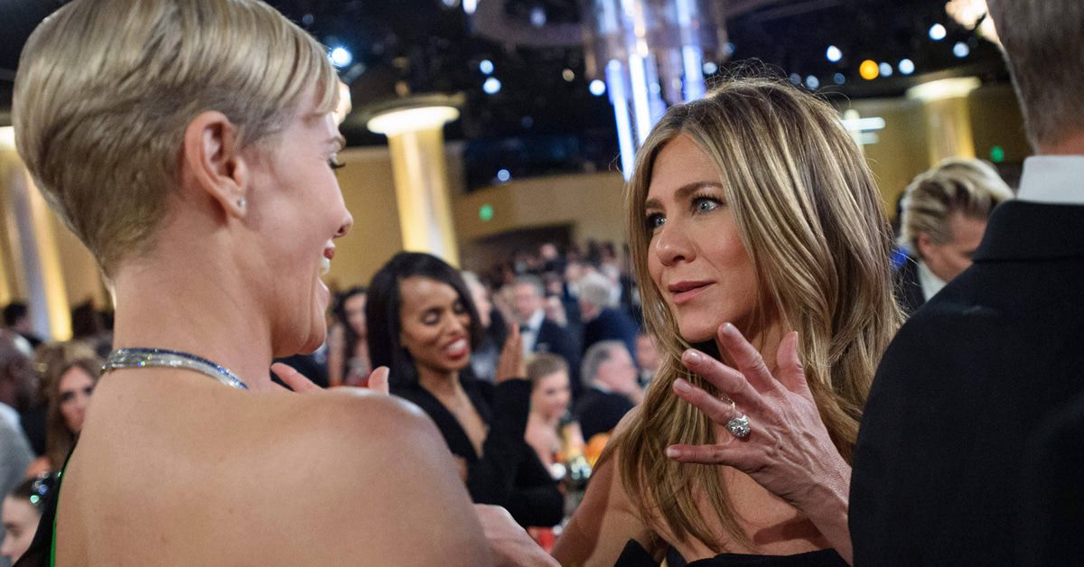 Golden Globes: Russell Crowe lässt Botschaft von Jennifer Aniston verlesen
