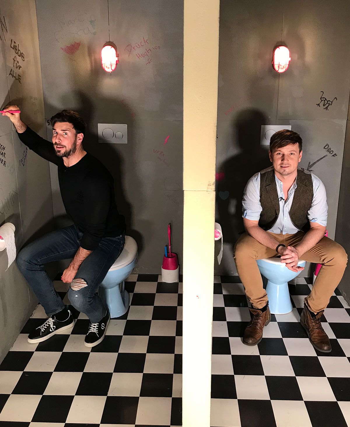 "Bachelor" Leonard Freier aufm Klo - das Video!