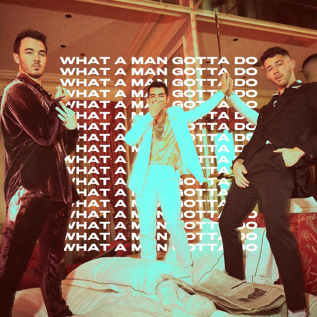 Jonas Brothers mit Ehefrauen: Hier ist das neue Video “What A Man Gotta Do”