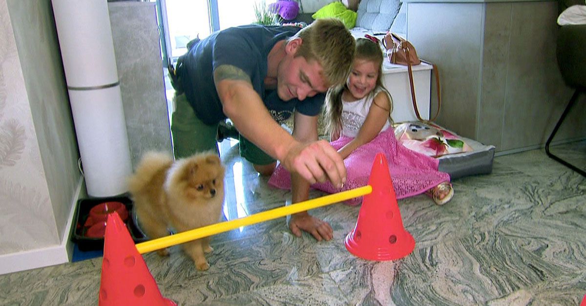 Die Wollnys: Celina und Hund Feivel werden eingeschult