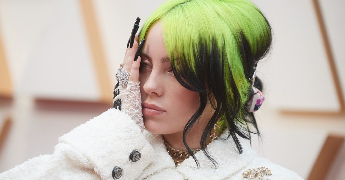 So habe wir Billie Eilish auch noch nie gesehen