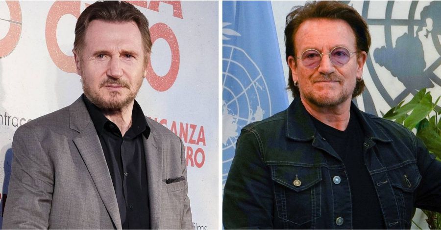 Liam Neeson verdankt Kumpel Bono Hauptrolle in neuem Drama