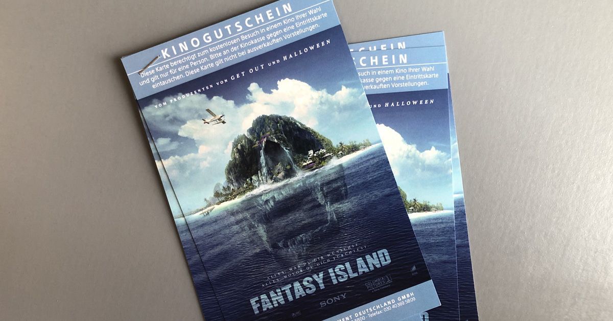 "Fantasy Island" startet im Kino. Jetzt Tickets gwinnen!