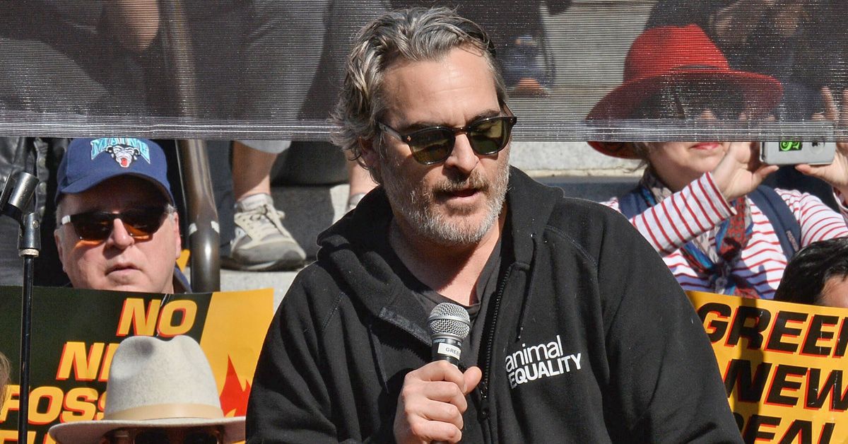 Jane Fonda und Joaquin Phoenix gehen auf die Straße