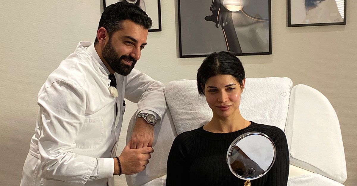 Micaela Schäfer lässt sich zur Verjüngung Eigenblutplasma spritzen