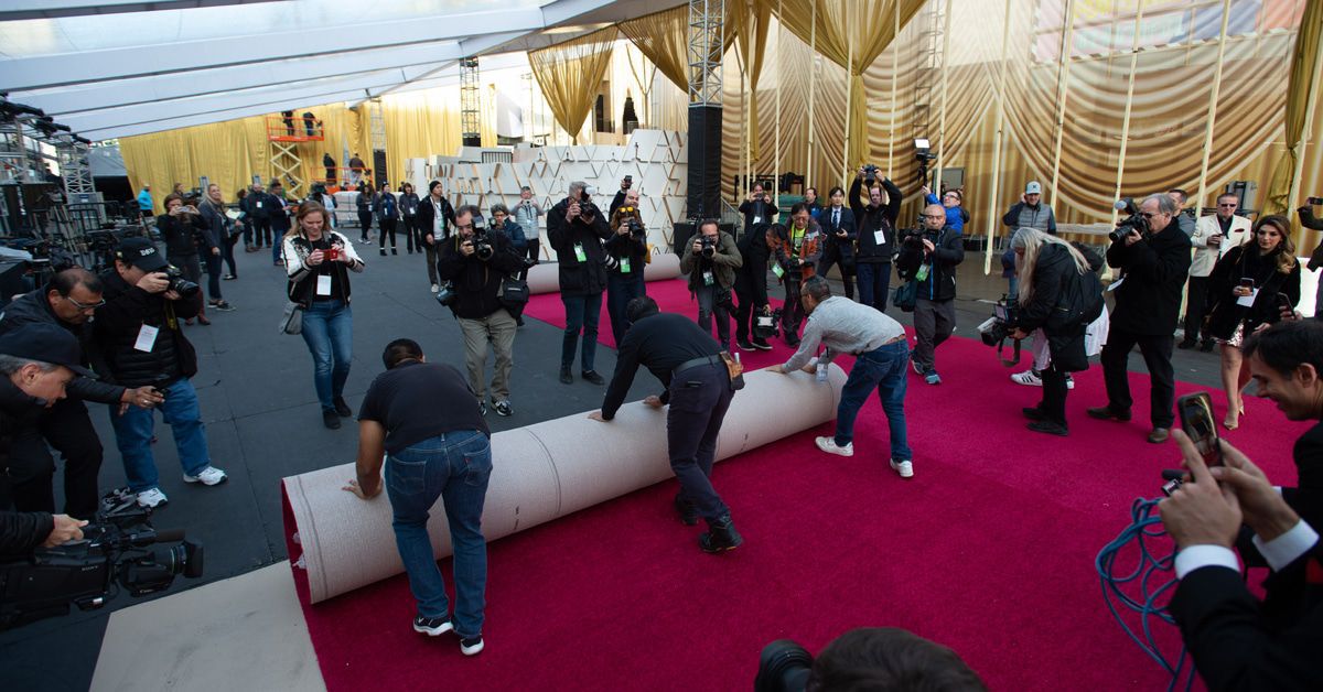 Oscars: Das 25.000-Dollar-Monstrum ist ausgerollt