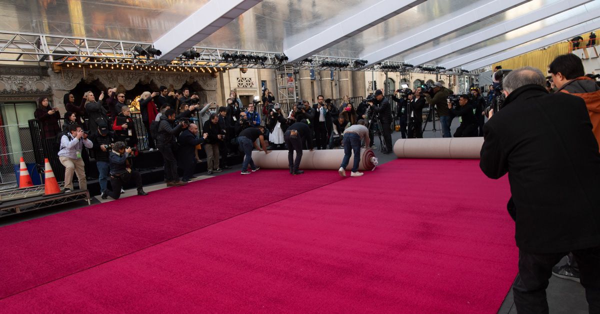 Oscars: Das 25.000-Dollar-Monstrum ist ausgerollt