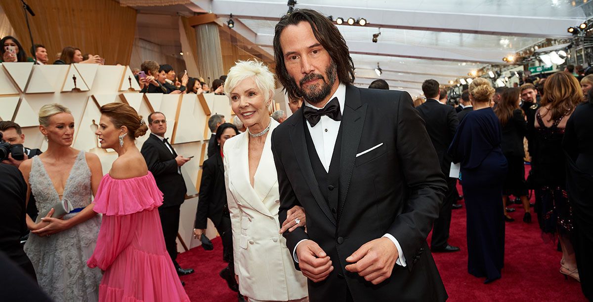 Keanu Reeves kam mit seiner Mama zu den Oscars