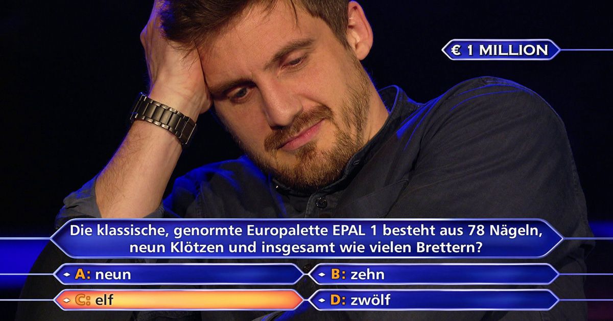 Ronald, was machen Sie mit der Jauch-Million?
