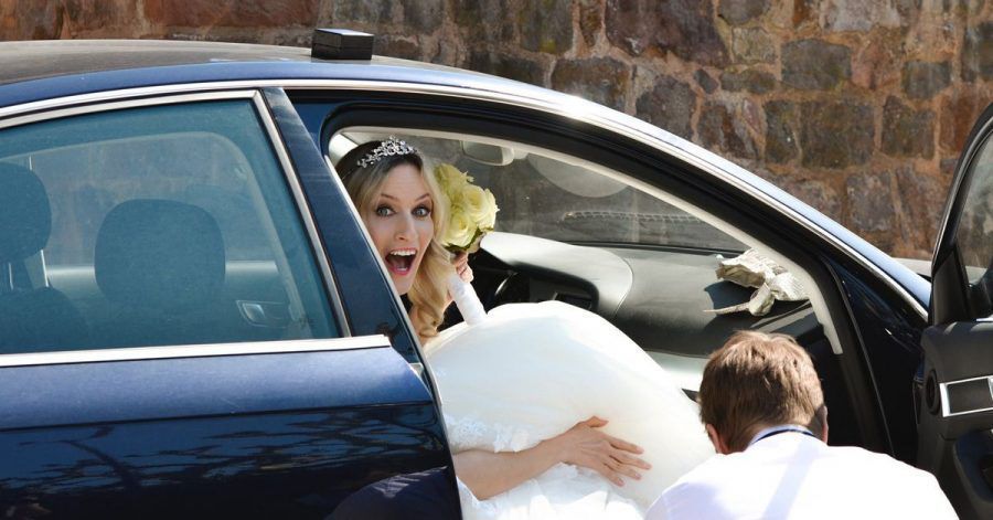 Galia Brener: Nach der einsamen Corona-Hochzeit ging's zur Burger-Bude