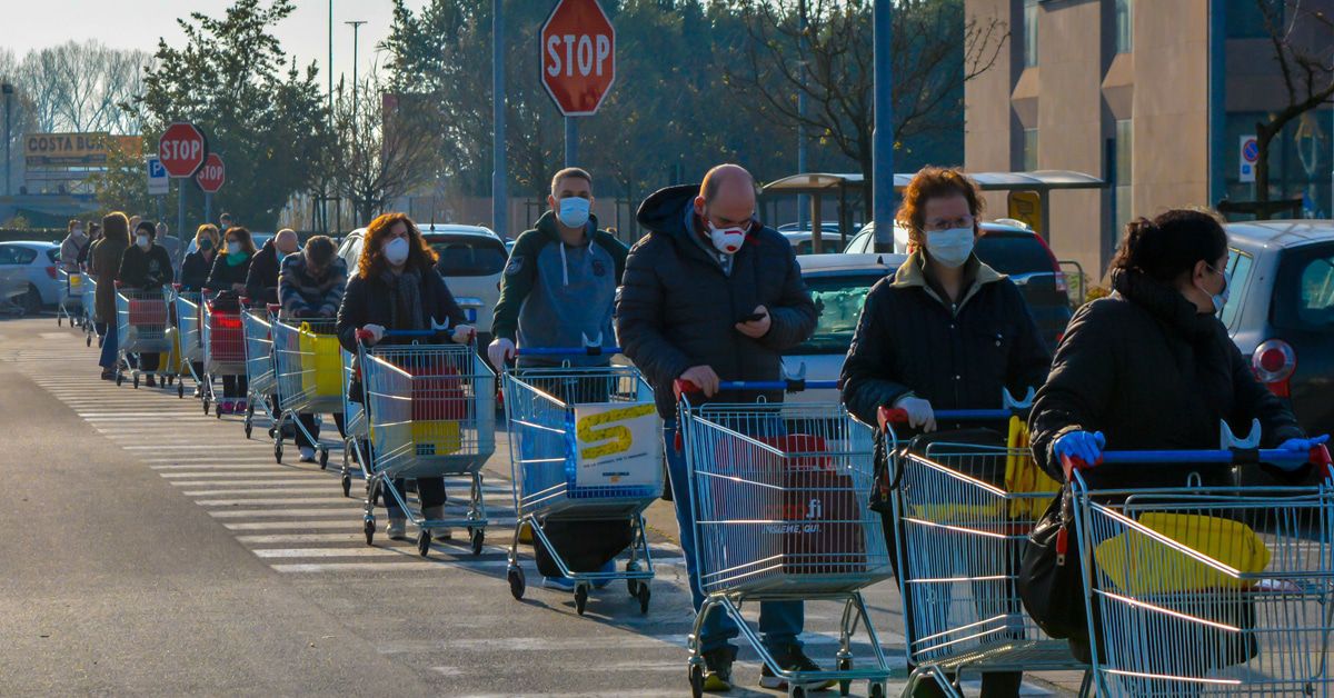 Einkaufen ist das neue Um-die-Häuser-ziehen: Klopapier statt Koks