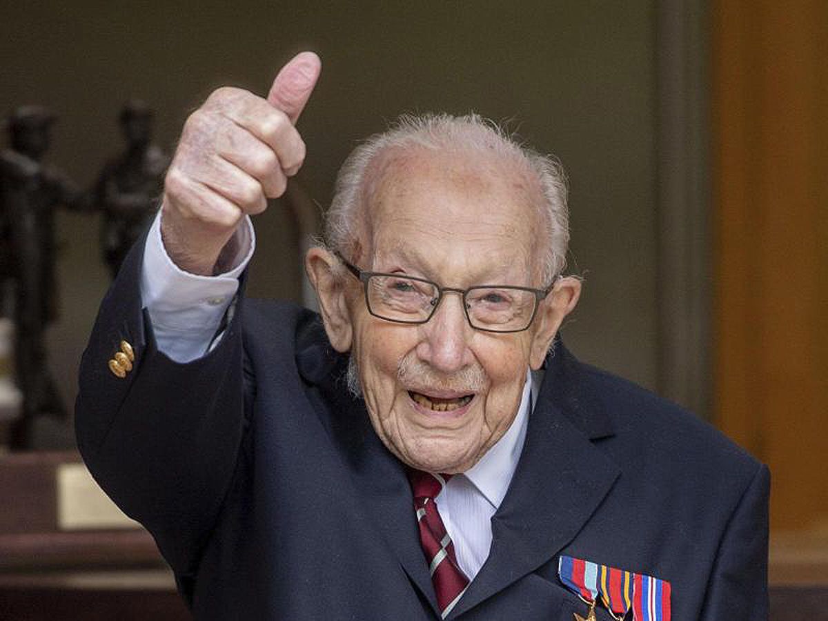 Briten-Shootingstar Tom Moore feiert 100. Geburtstag und 34 Mio. Euro!