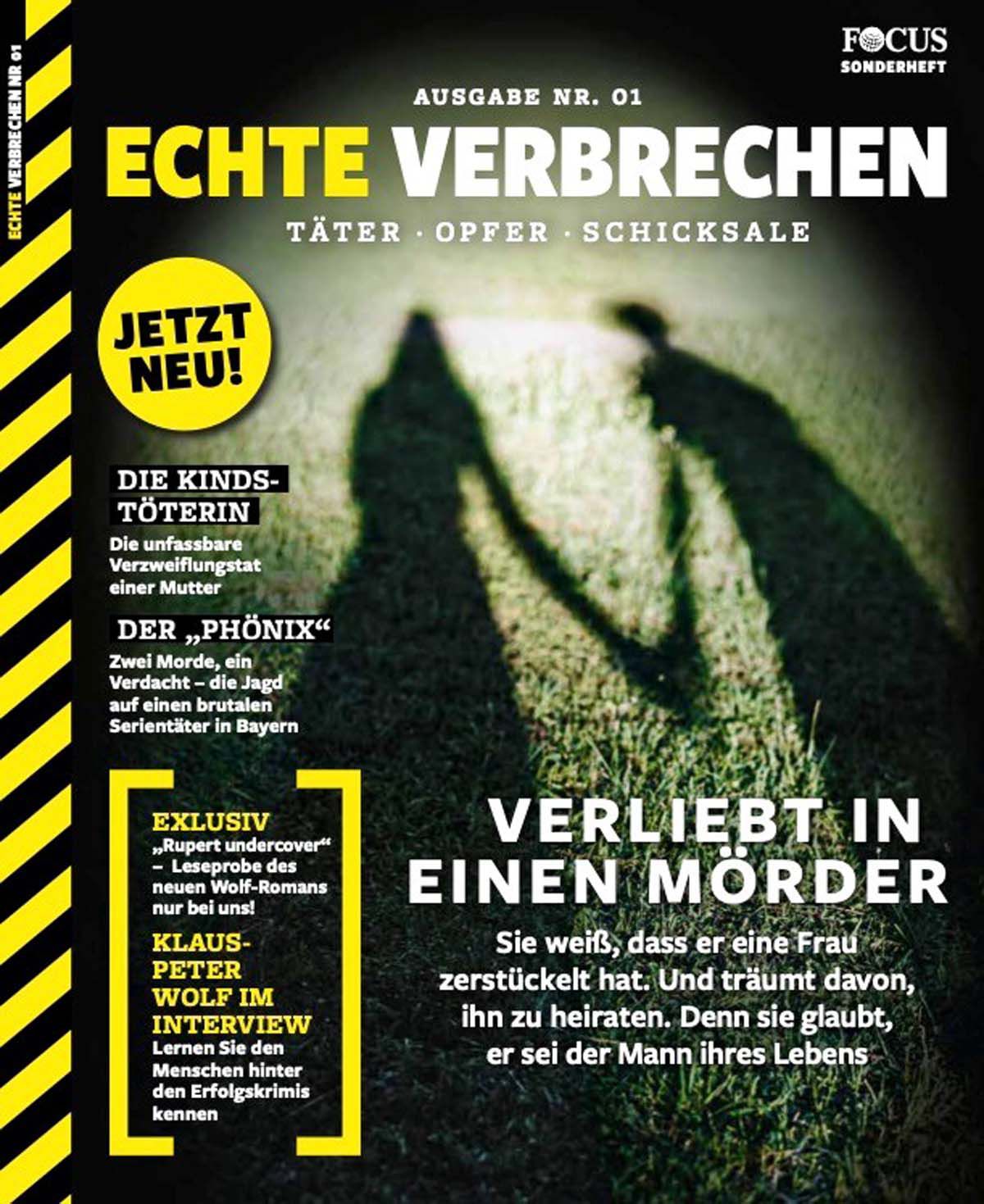 Neues Krimimagazin: „Echte Verbrechen“ kommt in den Handel