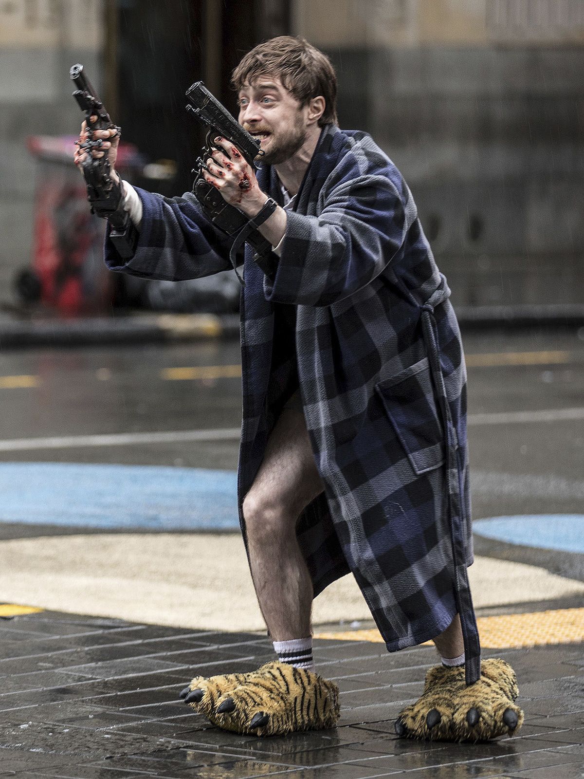 Coming soon: Daniel Radliffe megaschräg in "Guns Akimbo"