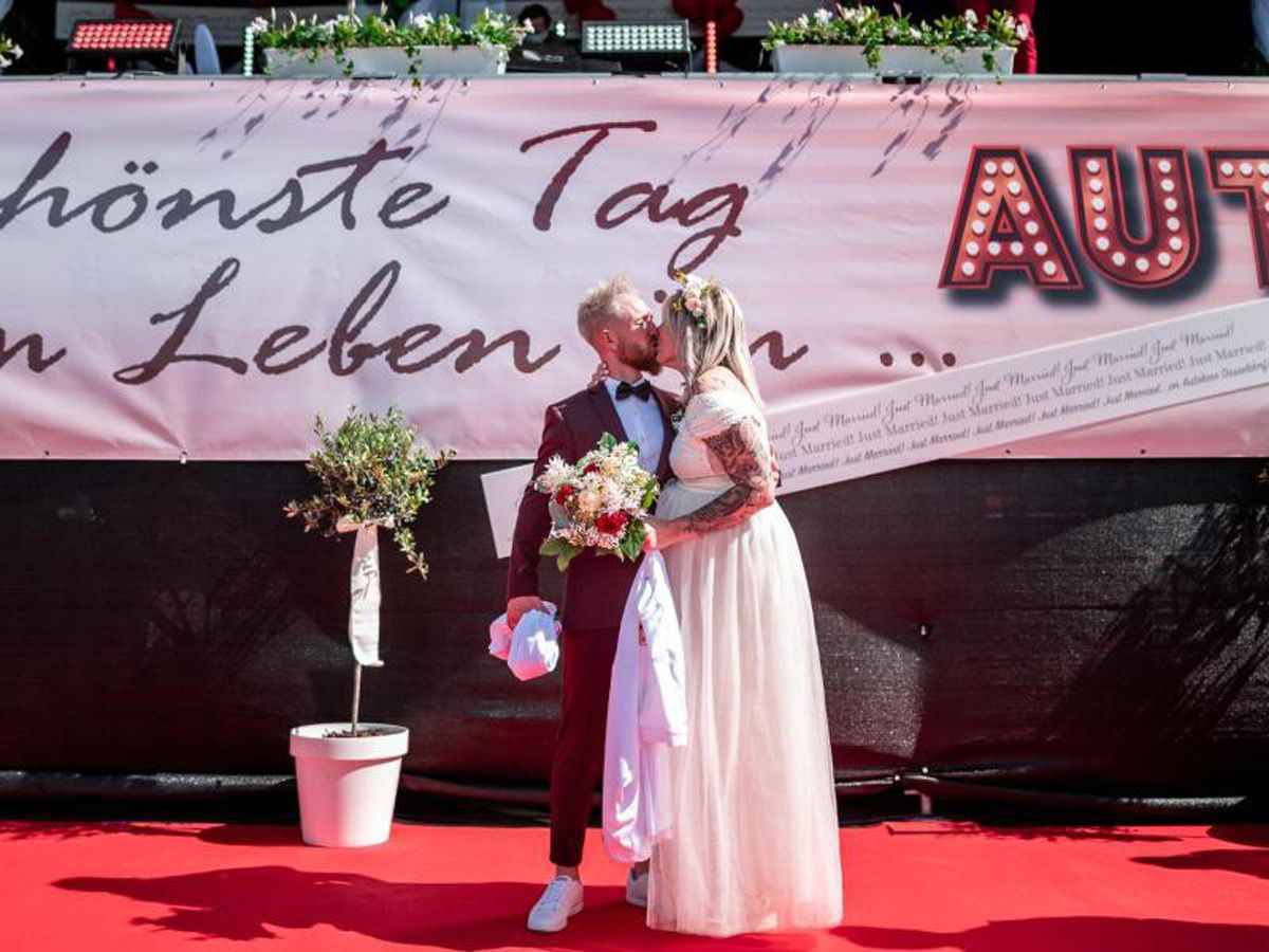Das waren die drei Hochzeiten im Düsseldorfer Autokino