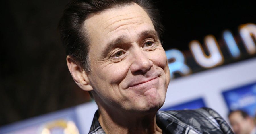 Jim Carrey hustet hier Donald Trump ins Gesicht