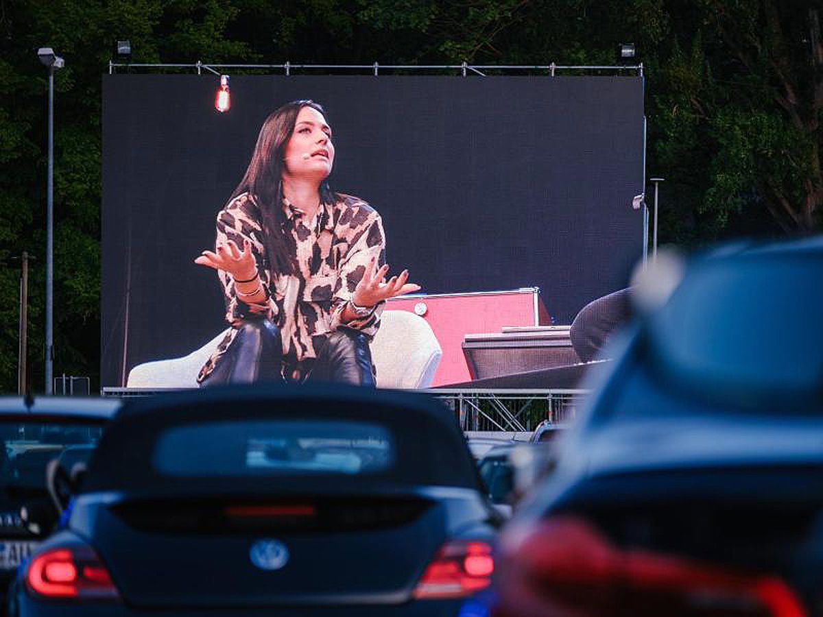 Oliver Pocher und Gattin: So war ihre erste Autokino-Show