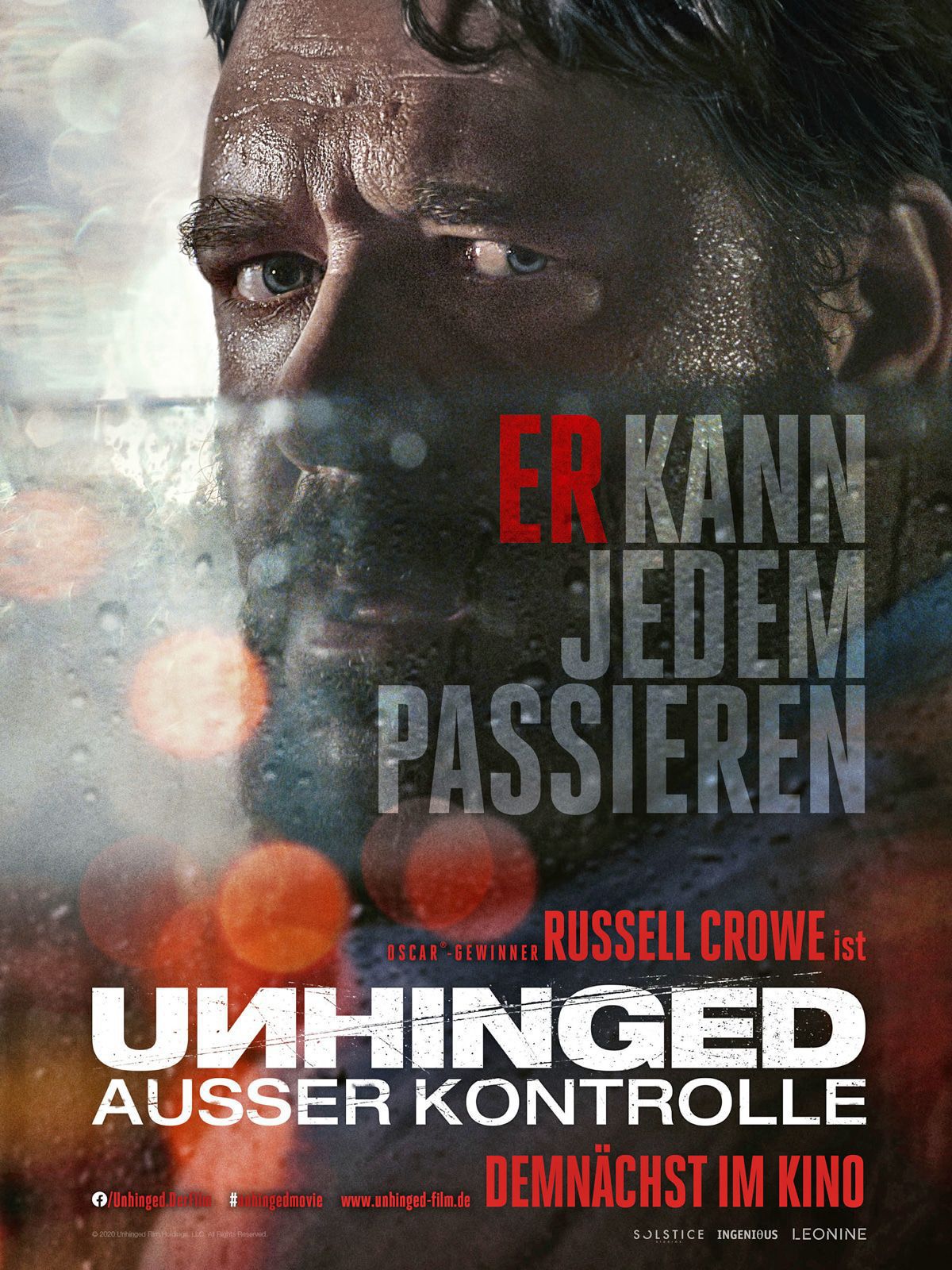 Coming soon: Alles über Russell Crowe in "Unhinged – Außer Kontrolle"