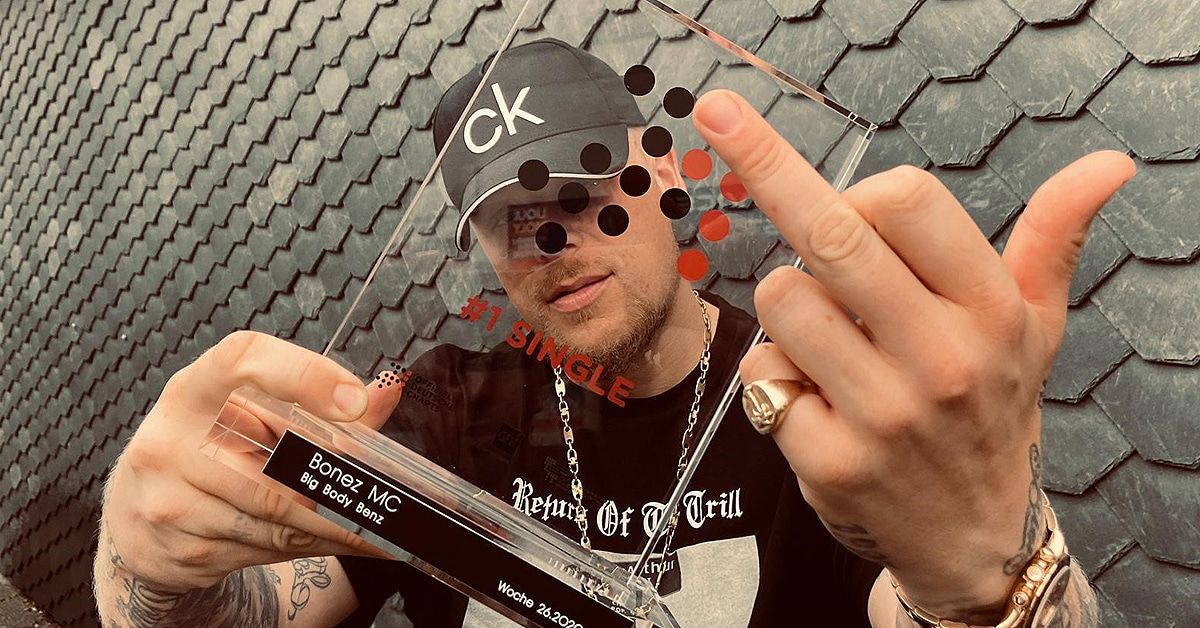 Charts der Woche: Rapper Bonez ist die neue Nr. 1