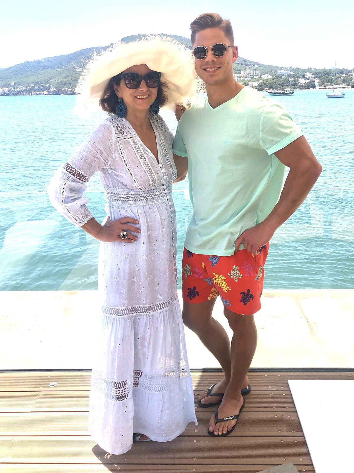 Claudia Obert und Cedric Beidinger auf Ibiza: "Wie im Himmel"