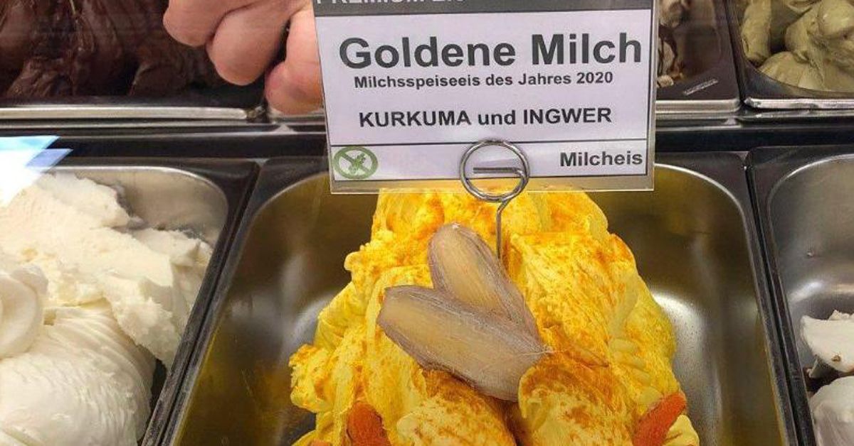 Sommertrends 2020: Goldene Milch, Bandanas und Visier-Sonnenbrillen