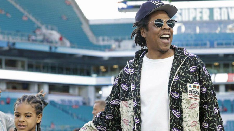 Jay-Z mit Tochter Blue Ivy (hub/spot)