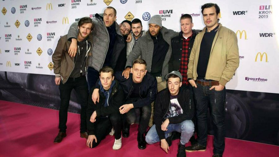 K.I.Z, Kraftklub und Casper im Jahr 2015 (wue/spot)