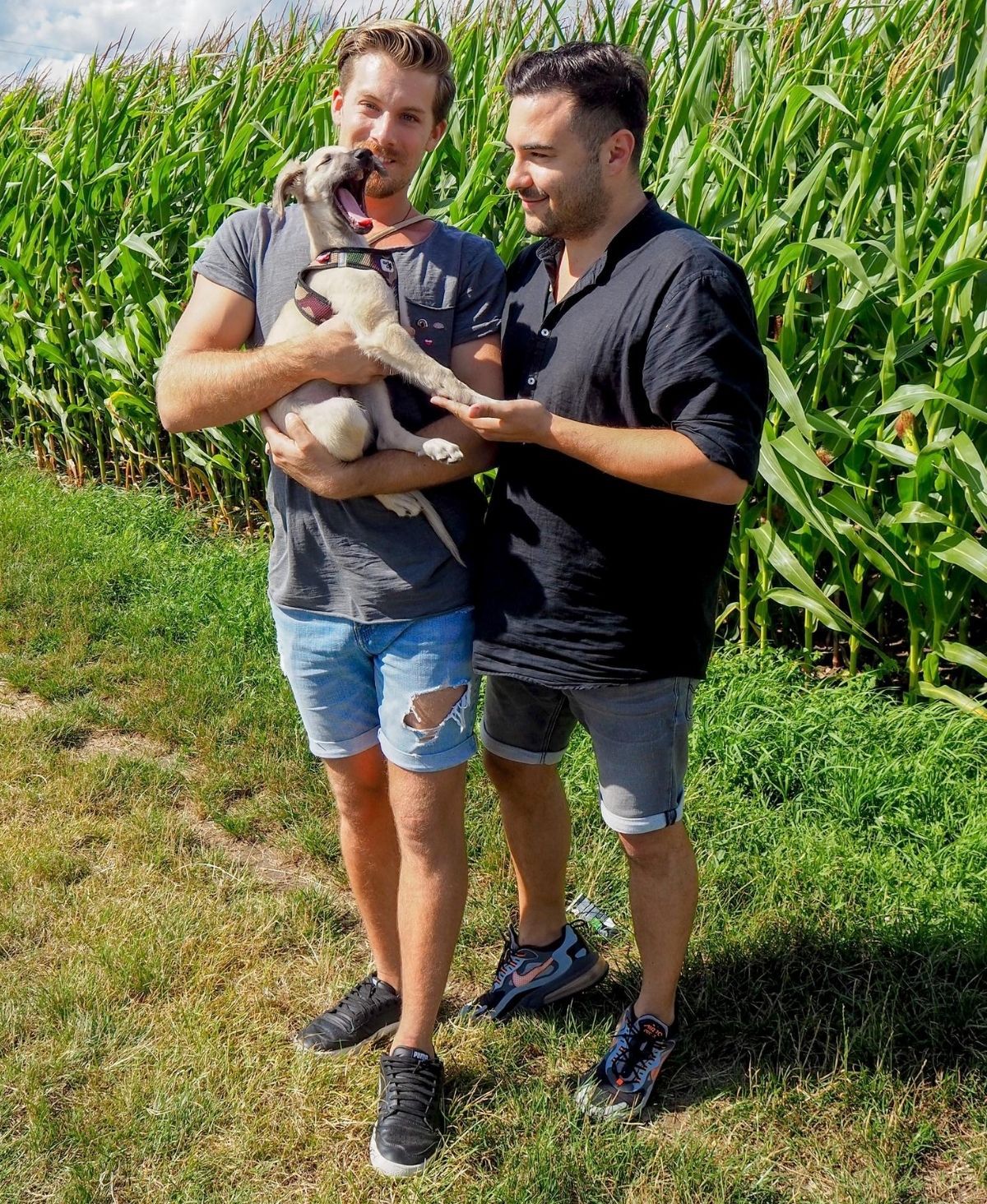 Lars Steinhöfel und sein Dominik bekommen Familienzuwachs