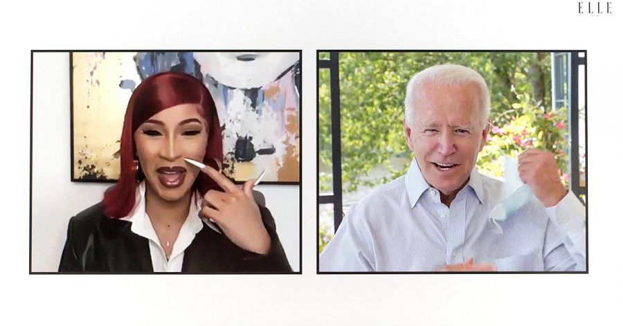 Rapperin Cardi B interviewt Präsidentschaftsanwärter Joe Biden