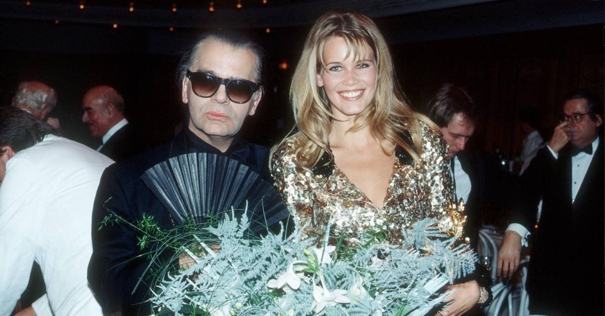 Claudia Schiffer über Karl Lagerfeld: „Ich werde ihm ewig dankbar sein."