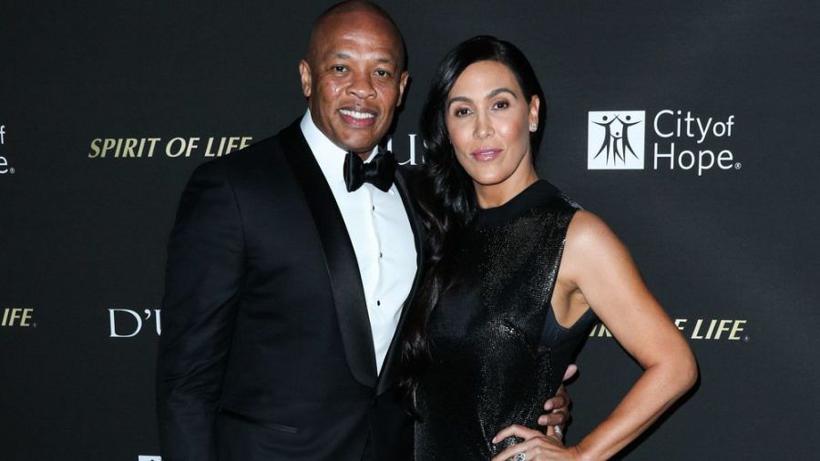 Ein Bild aus besseren Tagen: Nicole Young und Dr. Dre bei einer Veranstaltung 2018 (rto/spot)