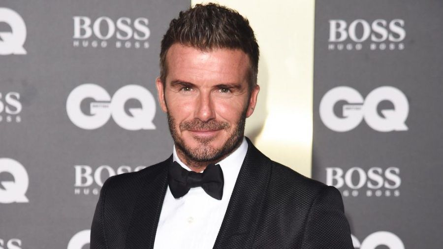 David Beckham hat einen alten Model-Schnappschuss nachgestellt. (jom/spot)