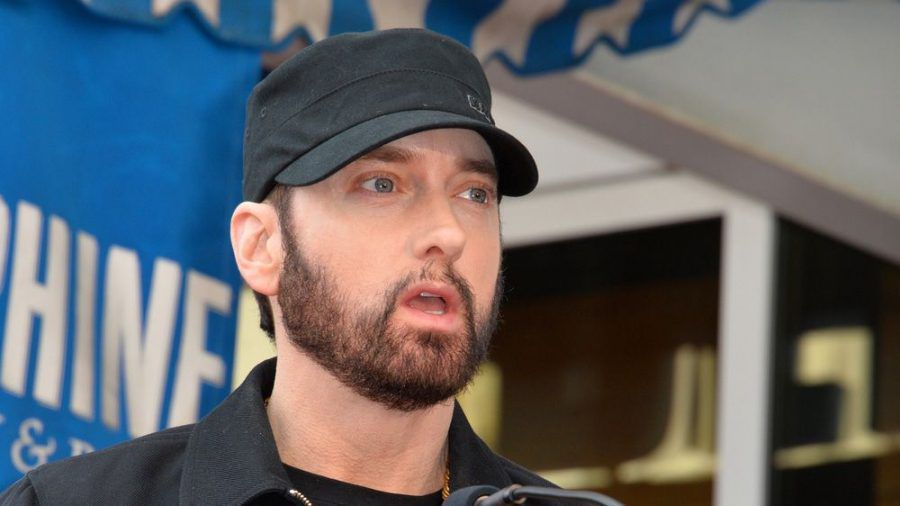 Eminem bei einem Auftritt in Los Angeles (hub/spot)