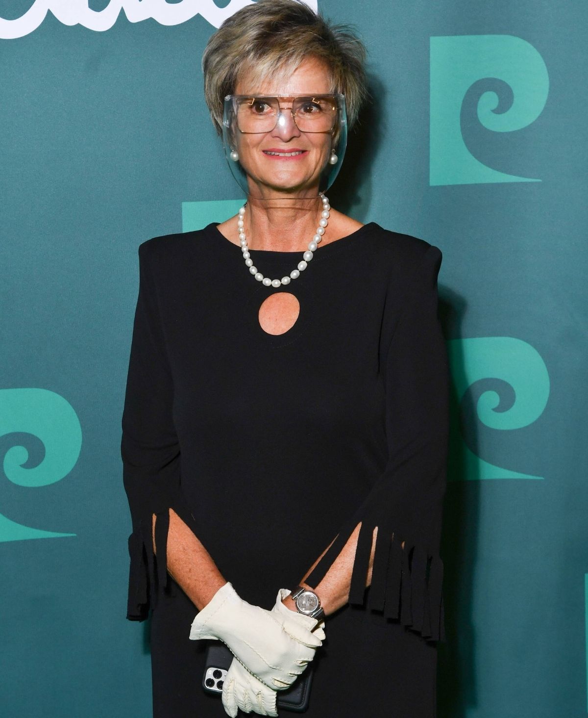 Gloria von Thurn und Taxis: Mit Visier und Handschuhen zum Event