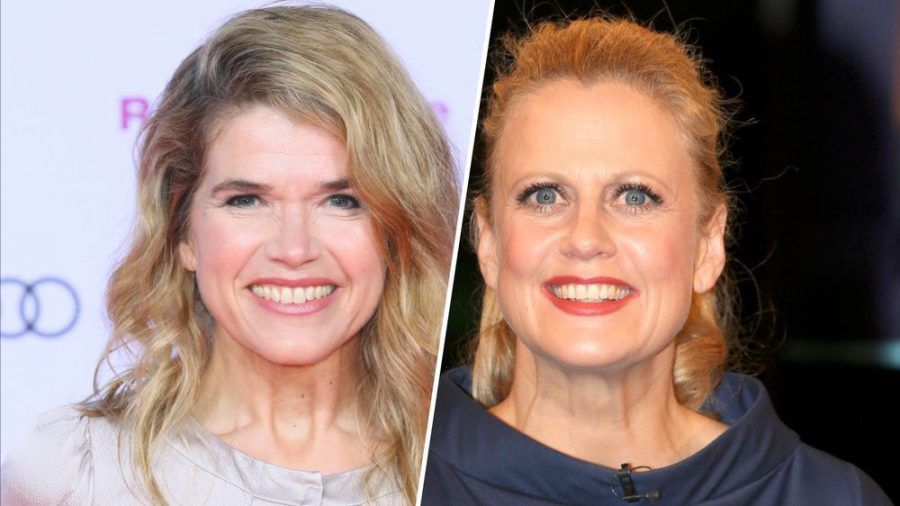 Anke Engelke (l.) und Barbara Schöneberger sollen gemeinsam vor der Kamera stehen. (amw/spot)