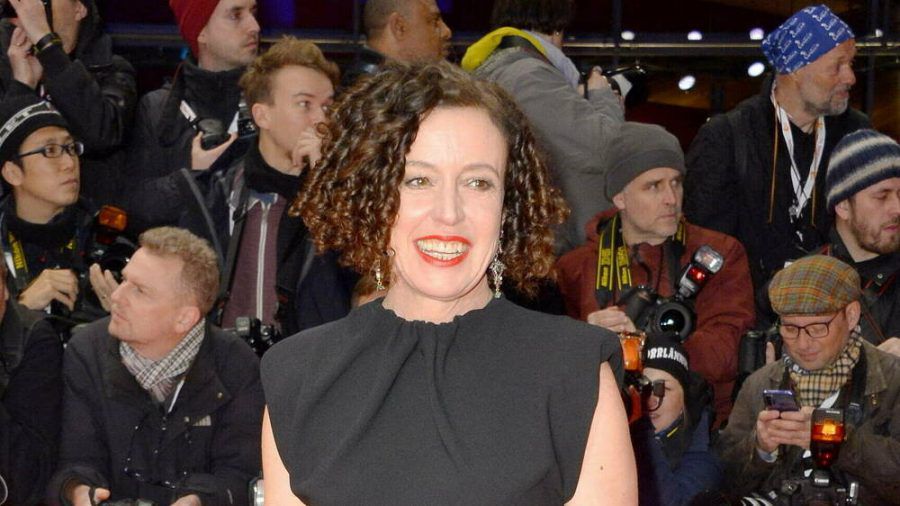 Maria Schrader bei einem Auftritt in Berlin (hub/spot)