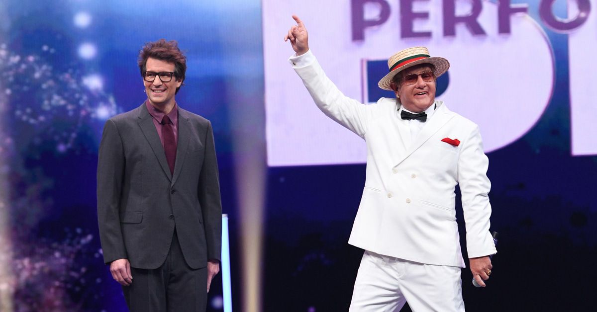 RTL-Maskenball: Wolfram Kons als Elton John enttarnt