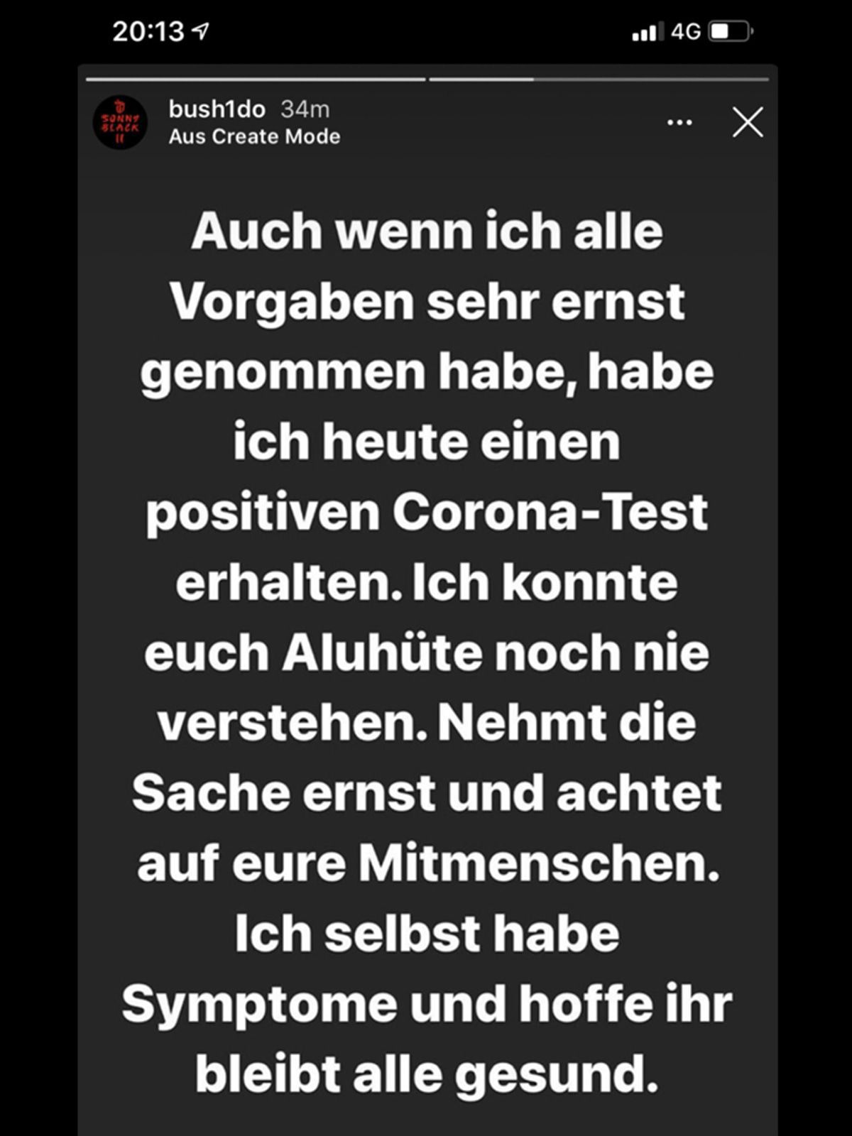 Rapper Bushido positiv auf das Coronavirus getestet