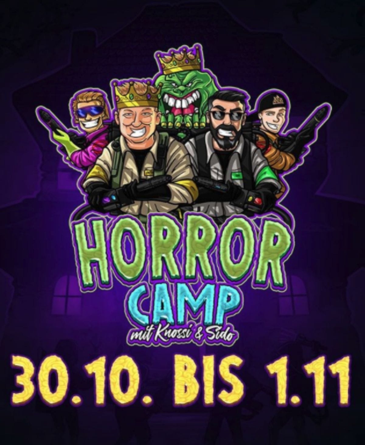 Das Horrorcamp: Halloween mit Sido, Knossi, Manny Marc und Co.